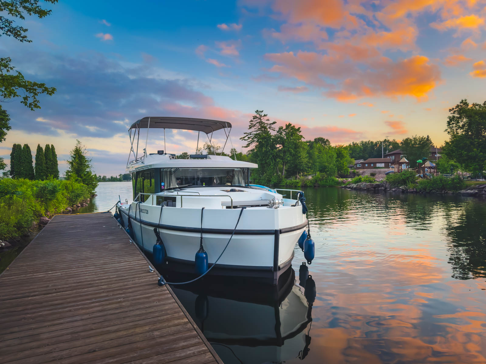 Trent Severn Waterway mit Le Boat 