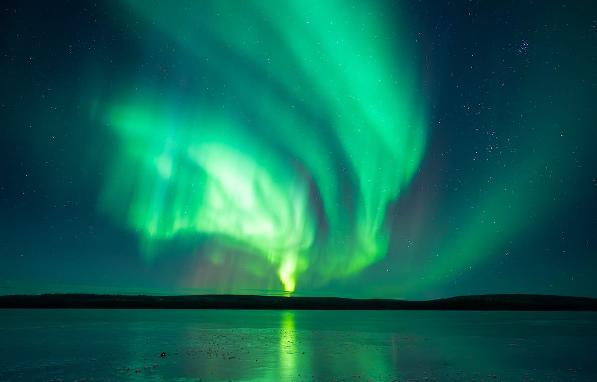 Wie man die atemberaubenden Nordlichter im finnischen Lappland sieht