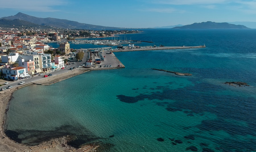Wie man den Athen von Piräus nach Aegina fährt (2025)